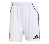 adidas Manchester United FC 2025/26 Home Shorts - White - Mens L