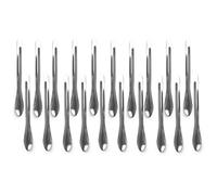 L, 20Pcs 14CM/5.51", Stainless Steel Micro Laboratory Spoons 10/12.5 / 14cm Reagent Sampling Spoon 2Pcs Lab Medicine Spoon, Laboratory Scoops