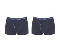 (L) 2x Bonds Guyfront Trunks Mens Navy Blue Briefs Boxer Undies Underwear MZVJ Bulk