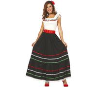 (L (42-44)) Long Mexican costume for women