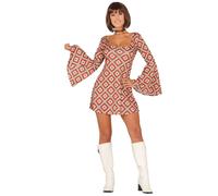 (L (42-44)) Women's diamond disco dress costume