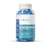 L-5 Methyl Folate Supplement- 5000mcg Active Form Folic Acid Gummies for Optimal Absorption- High Strength Folic Acid - Activated Methylfolate Supplement- 60 Gummies