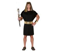 (L (52-54)) Black and gold pharaoh costume for men