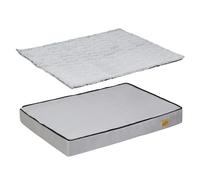 (L(95cm x70cmx8CM)) Winter and Summer Combination Orthopedic Dog Bed