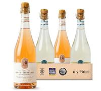 L.A Brewery Non Alcoholic Kombucha English Blush & White Rose 6x750ml