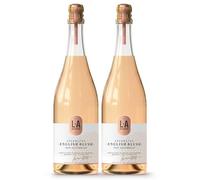 L A Brewery | Non Alcoholic Sparkling Craft Kombucha Drink - New English Blush Twin Pack 2 x 750ml - Low Calorie Kombucha Tea, Gluten Free & Vegan Soft Drinks Brewed in the UK
