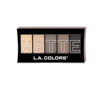 L.A. Colors 5 Color Matte Eyeshadow (Nude Suede) Palette