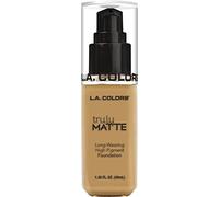 L.A. COLORS - Truly Matte Foundation Golden Beige - 1.35 fl. oz. (40 ml)