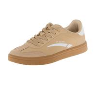 L.A. Gear Womens Nova Retro Fashion Sneaker, Tan/White, 6 UK