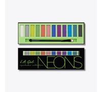 L.A. Girl Beauty Brick Eyeshadow Collection Neons