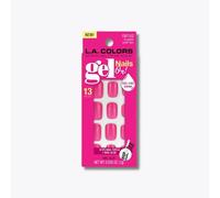 L.A. Girl LA Colours Gel On False NAIL Tips & Glue Kit Flashy