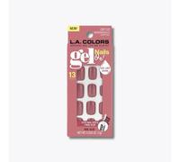 L.A. Girl LA Colours Gel On False NAIL Tips & Glue Kit Mademoiselle