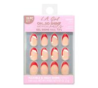 L.A. Girl Oh So Shiny Nail Tips Dear Santa GNT671G