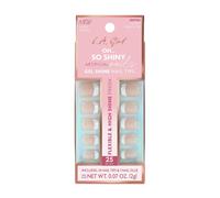 L.A. Girl Oh So Shiny Nail Tips Modern French Tip GNT155