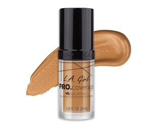 L.A. Girl Pro Coverage Illuminating Foundation - Nude Beige