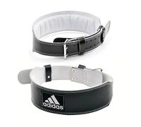 Leather Weight Lifting Belt Adidas Black L