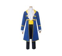 (L) Adult And Beauty The Beast Prince Adam Cosplay Costume Men Halloween Party Suit