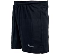 L ADULT Elastic Lightweight Football Gym Training Shorts - Plain BLACK 38-40"