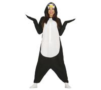 (L) Adult penguin jumpsuit costume