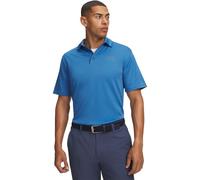 (L, Aegean Blue) Under Armour Mens Tech Mesh Polo Shirt