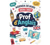 L’Agenda la trousse 1 - Prof d’Anglais : Carnet de Bord A4 pour Enseignants d’Anglais: Planning Annuel, Planificateur de Projets Pédagogiques, Relevé ... (Agenda La trousse - Professeur d'Anglais)