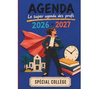 L’Agenda la trousse 6 - Professeur Collège - Lycée : Carnet de Bord A4 pour Enseignants: Planning Annuel, Planificateur de Projets Pédagogiques, ... Pédagogiques (La trousse Agenda enseignants)