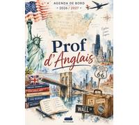 L’Agenda la trousse 8 - Prof d’Anglais : Carnet de Bord A4 pour Enseignants d’Anglais: Planning Annuel, Planificateur de Projets Pédagogiques, Relevé ... (Agenda La trousse - Professeur d'Anglais)