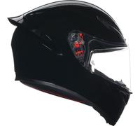 (L) AGV K1-S Solid Full Face Helmet Black