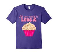 (L) All You Need Is Love & Cupcakes shirt-Father's Day