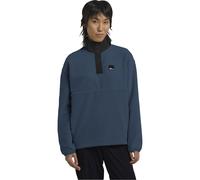 (L, Aluminium Blue) Jack Wolfskin Womens Sumetro Half Zip Fleece