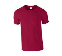 (L, Antique Cherry Red) Gildan Unisex Adult T-Shirt