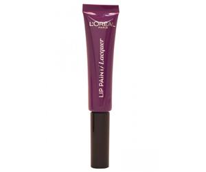 L'Oreal Lip Paint Lacquer Liquid Lipstick 8ml Purple Panic #111