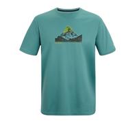 (L, Arctic) Regatta Mens Fingal Mountain Scene T-Shirt