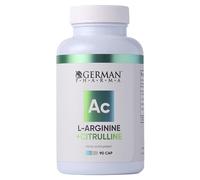 L-Arginine & Citrulline 1845mg, High Strength Capsules, 90 Vegetarian Capsules - Made in The UK