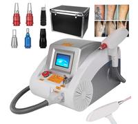 L.aser Tattoo Eyebrow Removal Machine, With 6 Probes, Non-Invasive Eyebrow Washing Machine, for Remove Tattoos Tattooed Eyebrows Eyeliner Color Spots Blackhead,Whitening and Rejuvenating Skin