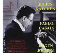 L. Beethoven/J.S Bach/Julius Katchen - Julius Katchen, Pablo Casals, Eugen Jochum. Live Performances