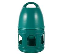 L Bird Waterer for Doves and Pigeons Sturdy round Green Plastic