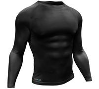 Precision L - Black Adult Long Sleeve Baselayer Compression Shirt Unisex Training Gym Top