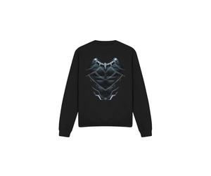 (L, Black) Black Panther Unisex Adult Costume Sweatshirt