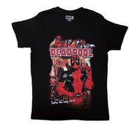 Deadpool Outta The Way Nerd T Shirt Marvel Black L
