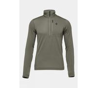L Black Diamond Mens Coefficient Lt Quater Zip Pullover Green Size