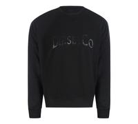 (L, Black) Diesel Mens Monotone Logo Sweatshirt