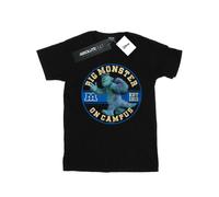(L, Black) Disney Mens Monsters University Monster On Campus T-Shirt