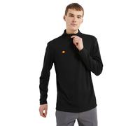 (L, Black) Ellesse Mens Rolbi Anti-Odour Moisture Wicking 1/2 Zip Golf Sweater