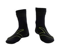 (L, Black/Fluorescent Yellow) Speedo Mens Open Water Neoprene Swim Socks