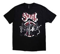 (L, Black) Ghost Road to Rome T Shirt