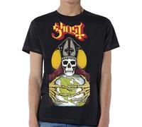 (L, Black) Ghost Unisex Adult Blood Ceremony T-Shirt