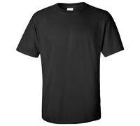 Gildan Men's Ultra Cotton Short Sleeve T-Shirt in Black | Size: Large Gildan Black L