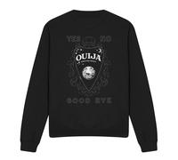(L, Black) Hasbro Unisex Adult Yes, No, Goodbye With Planchette Ouija Board Sweatshirt