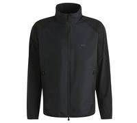 (L, Black) Hugo Boss Mens 2025 Putt 4-Way Stretch Water Repellent Comfortable Golf Jacket